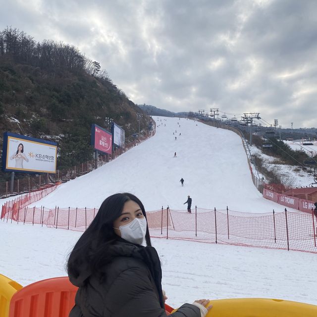 스키부터 썰매까지 한번에 즐길수 있는 곤지암리조트