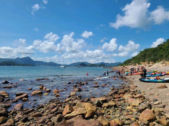 獨木舟越級挑戰🚣‍♀️~吊鐘洲🏞️