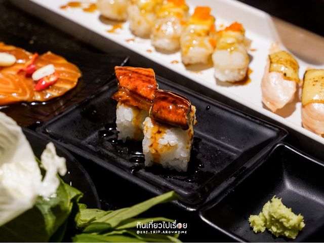 Masaru อีกหนึ่งร้านชาบูซูชิที่ชอบ🥩