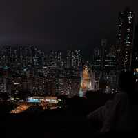 嘉頓山夜景🌃真係幾靚😊✨