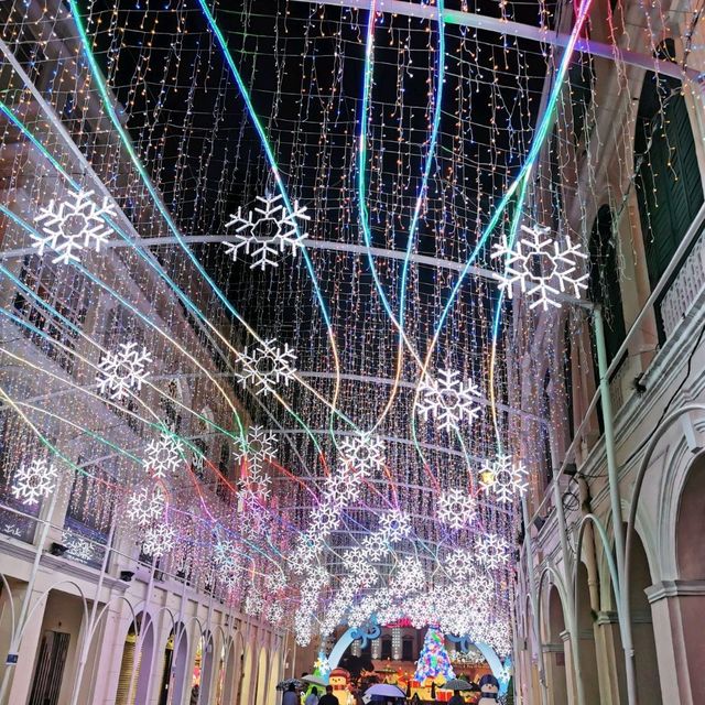 light up festival at Senado Square 