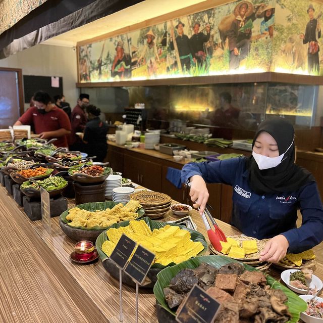 ร้านอาหารอร่อย Bumbu Desa ยอกยาการ์ตา 