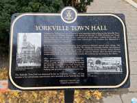 Yorkville Village and Yorkville Town Hall