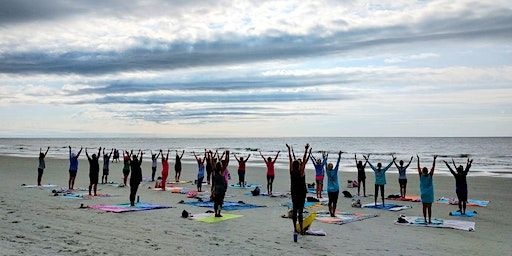 BEACH YOGA TUES. , Oct. 24th @ 9:00 am | Beach Access #14, Calhoun Drive, Garden City