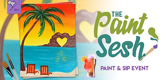 Paint & Sip Painting Event in Cincinnati, OH – “Lovers Paradise” at HT | THE HILLTOP