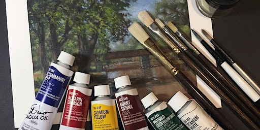 Landscape Painting from Photographs with Water Mixable Oil | Buzz Ware Village Center