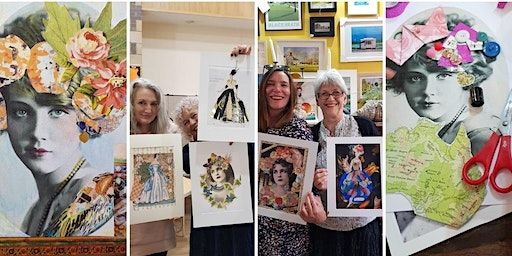 Vintage collage evening with Janey Jones . | Mycenae House
