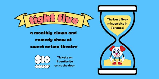 TIGHT FIVE - March 1st | Sweet Action Theatre
