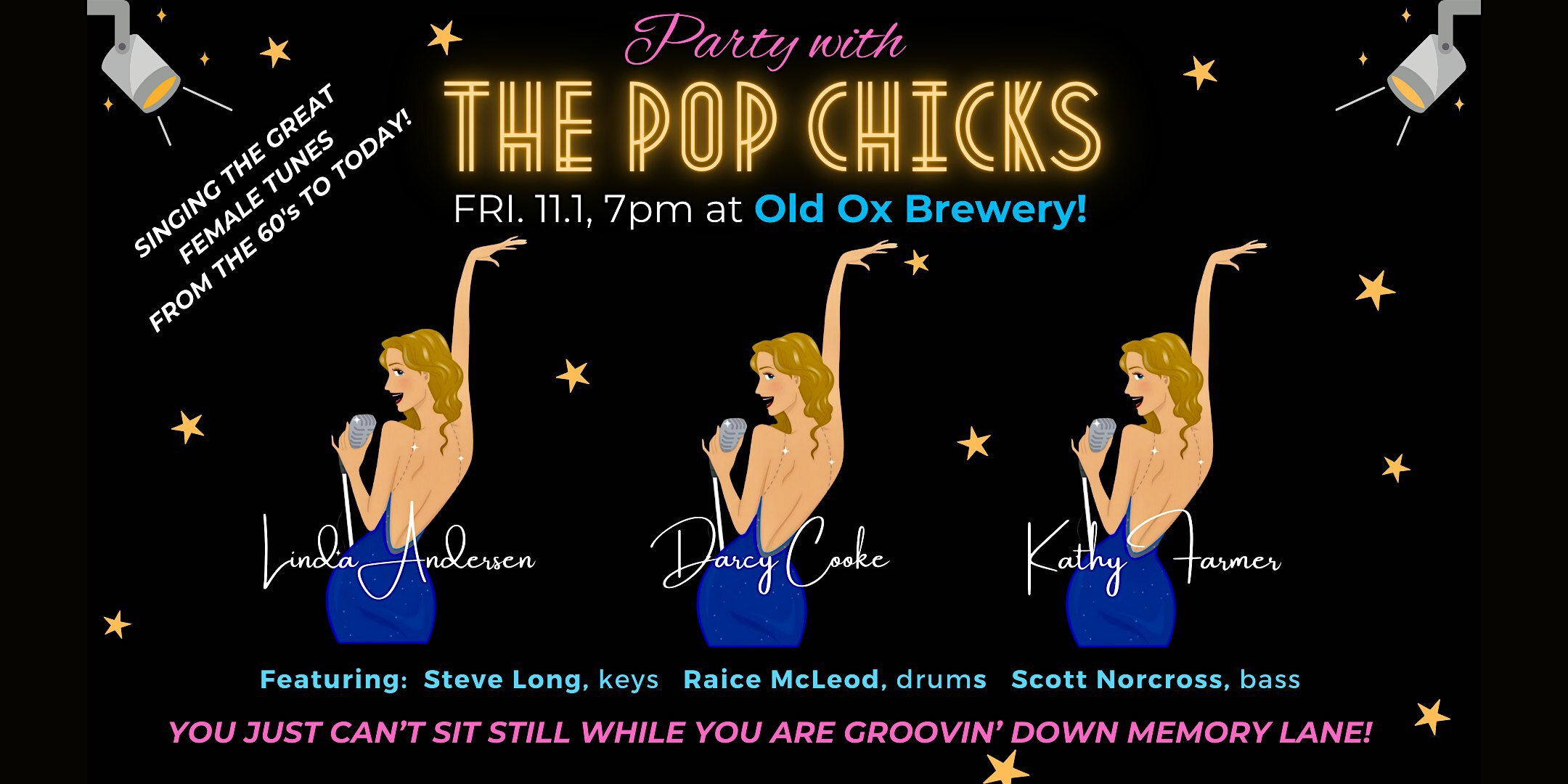 The Pop Chicks: It's a Party! | Old Ox Brewery