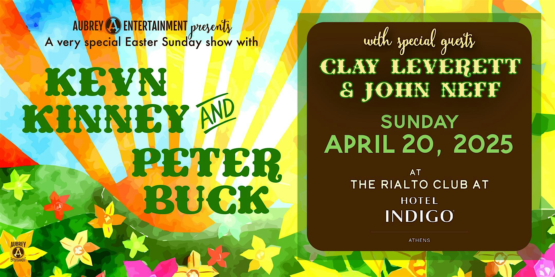 KEVN KINNEY & PETER BUCK @ Hotel Indigo's Rialto Club in Athens, GA! | The Rialto Club @ Hotel Indigo
