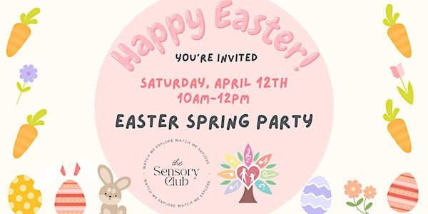 Easter Party Pop Up - Music & Sensory Experience | Blossom Musik Studio