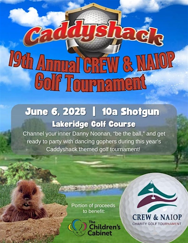 2025 CREW & NAIOP Charity Golf Tournament - Caddyshack | Lakeridge Golf Course