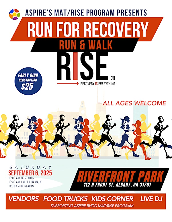 2nd Annual Run for Recovery | Riverfront Park, 112 North Front Street, Albany, GA, USA
