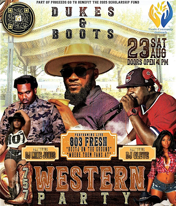 757 Western Party " Dukes & Boots Edition" | Mill Point Park