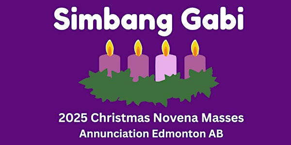 Simbang Gabi Christmas Novena Masses | Annunciation Catholic Church