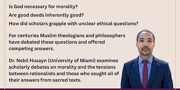 Between Reason and Revelation: Debates on Morality in Islamic Thought | Toronto School of Theology