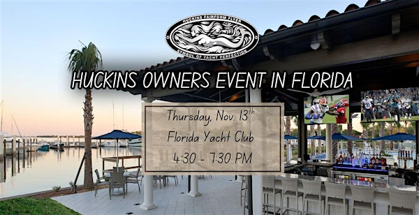 Huckins Owners & Enthusiasts Event in Jacksonville, FL on Nov `13th | Florida Yacht Club