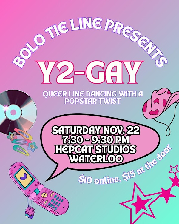 Y2-Gay Line Dance Fundraiser | Hepcat Swing Dance Studio
