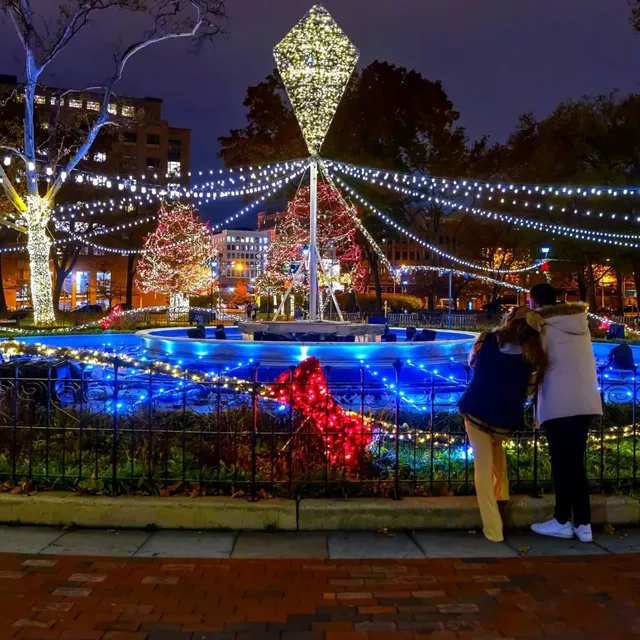 The Electrical Spectacle Light Show at Holidays in Franklin Square | Christmas in Philadelphia 2025 | Franklin Square