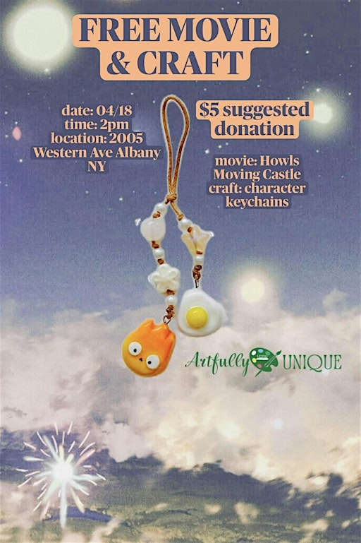 Free Movie & Craft: Howl's Moving Castle | Artfully Unique Gallery