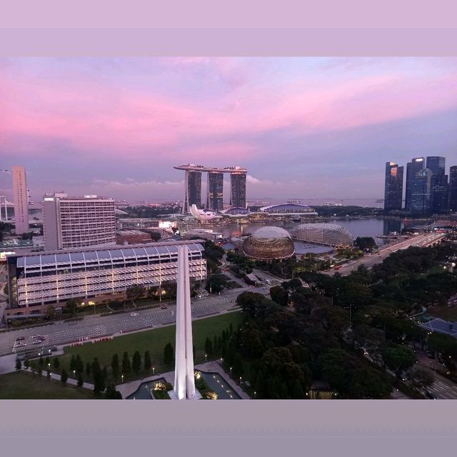 City scape from Fairmont