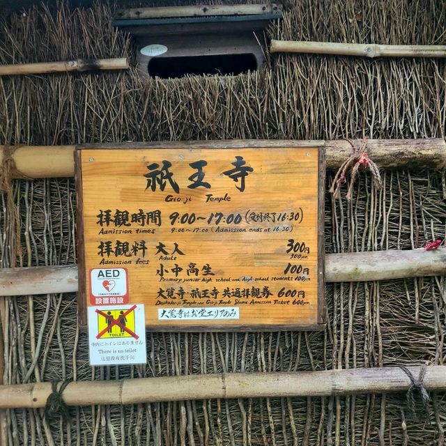 平家物語に登場する悲恋の尼寺【祇王寺】✨