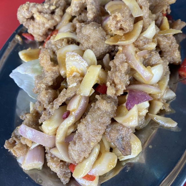 Fresh and delicious seafood Pasir Penambang