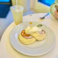 英國曼徹斯特 可愛日式裝潢 空氣感Souffle Pancake