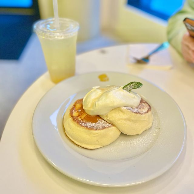 英國曼徹斯特 可愛日式裝潢 空氣感Souffle Pancake