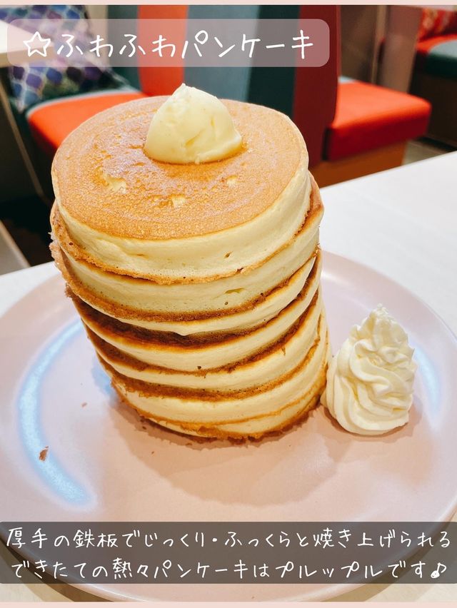 8枚重ねのパンケーキ!【belle-ville】 8枚重ねのパンケーキ!【belle-ville】