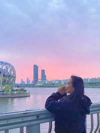 평일에 일 끝나고 가기 좋은 반포 한강공원 무지개분수 🌈💧