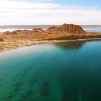 壮观!青海托素湖