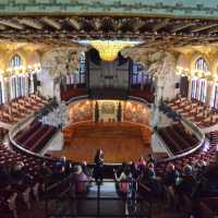  西班牙巴塞隆拿🎶 PALAU DE LA MUSICA CATALANA