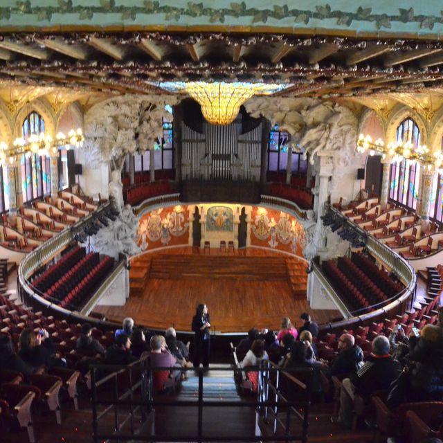  西班牙巴塞隆拿🎶 PALAU DE LA MUSICA CATALANA