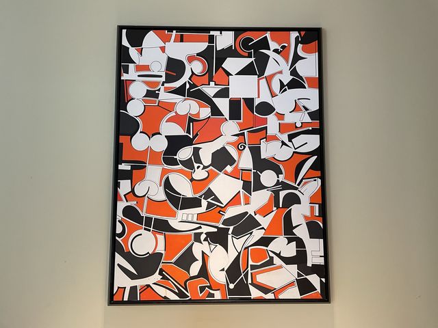 Modern art collection