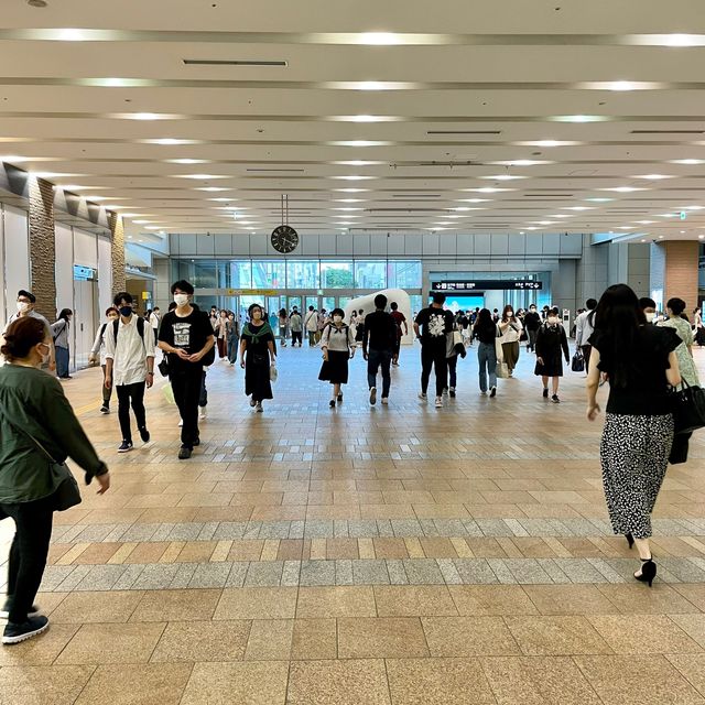 アートが沢山の札幌のJRタワー