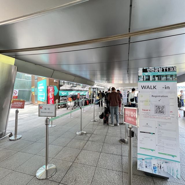 🇰🇷 Incheon airport Testing centre