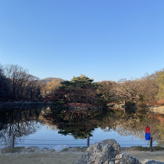 Spectacular view of Secret Garden in Autumn