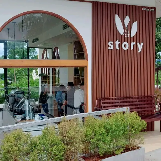 W STORY คาเฟ่สไตล์มินิมอล