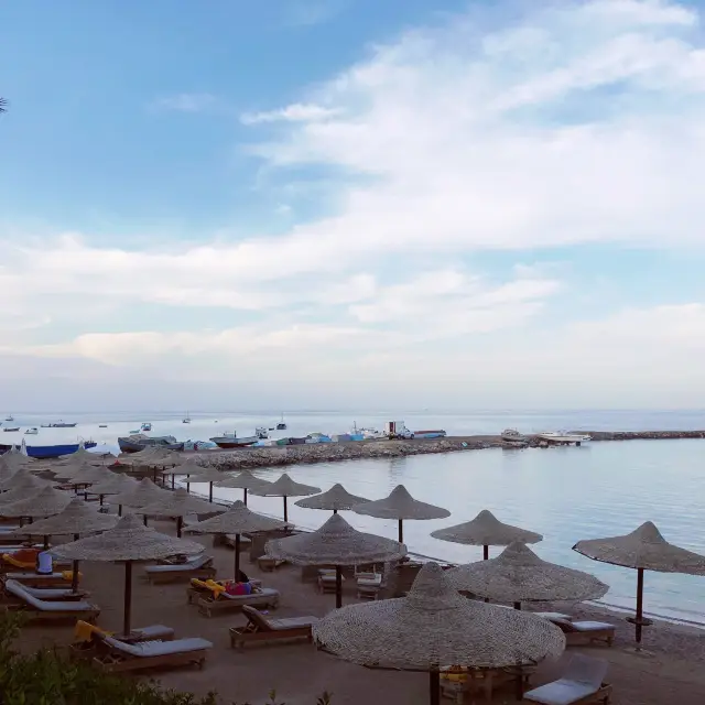 Beach resort in the centre of Hurghada 
