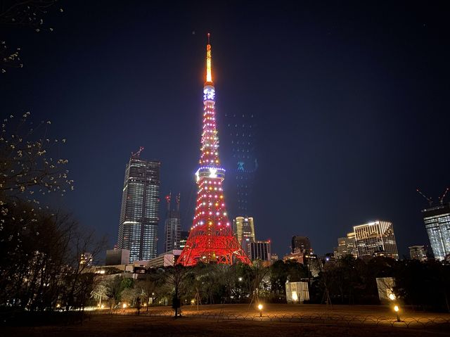 東京・芝公園。「ルイ・ヴィトン × 草間彌生(パンプキン･バルーン)」 インスタレーション。