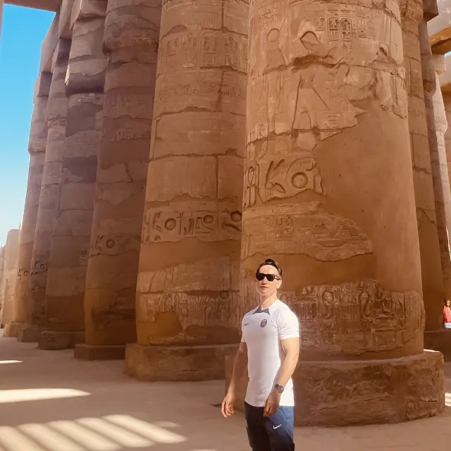 (エジプト　ルクソール) カルナック神殿