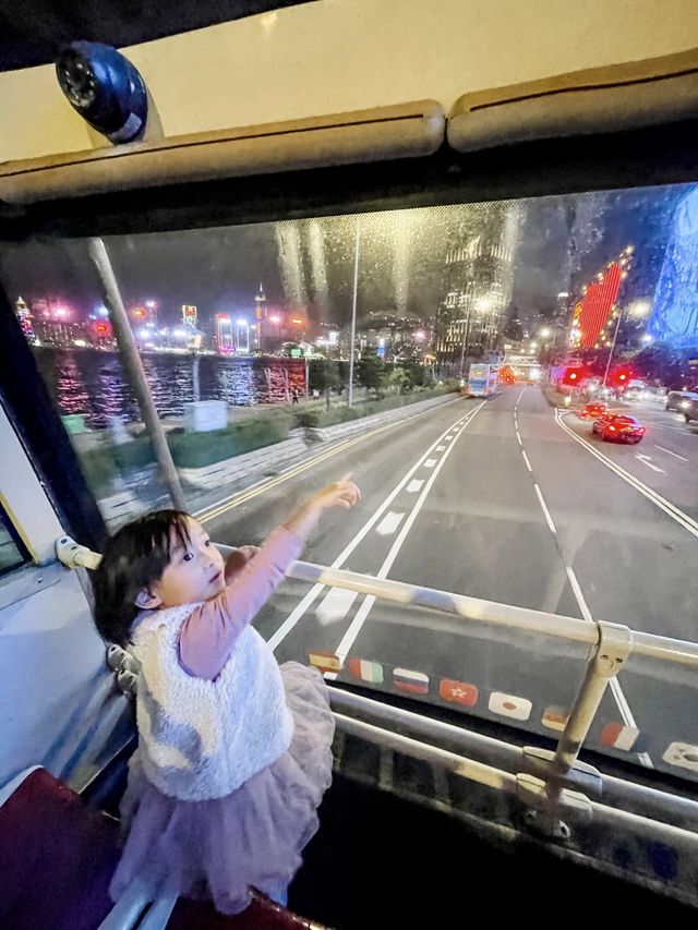 姜Man陪你遊車河睇尖東聖誕燈飾