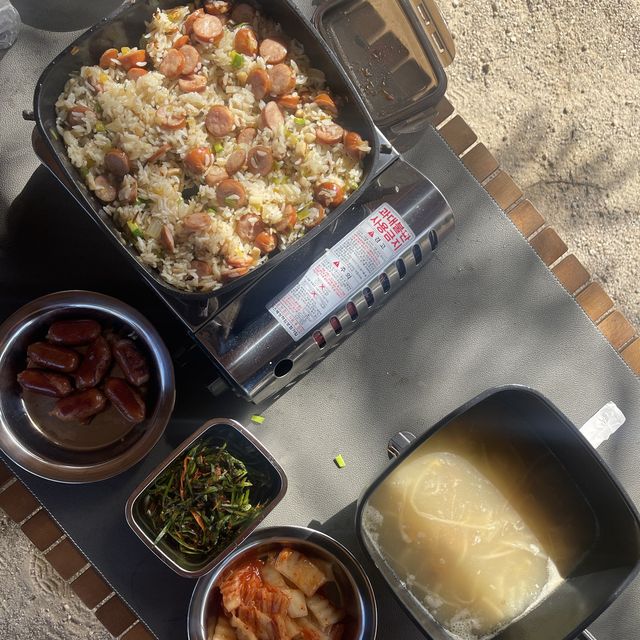[경남/거제]거제도 몽돌해수욕장 10초거리 캠핑장❣️