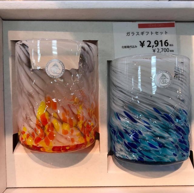 沖繩琉球玻璃村😍人造打造玻璃工藝品