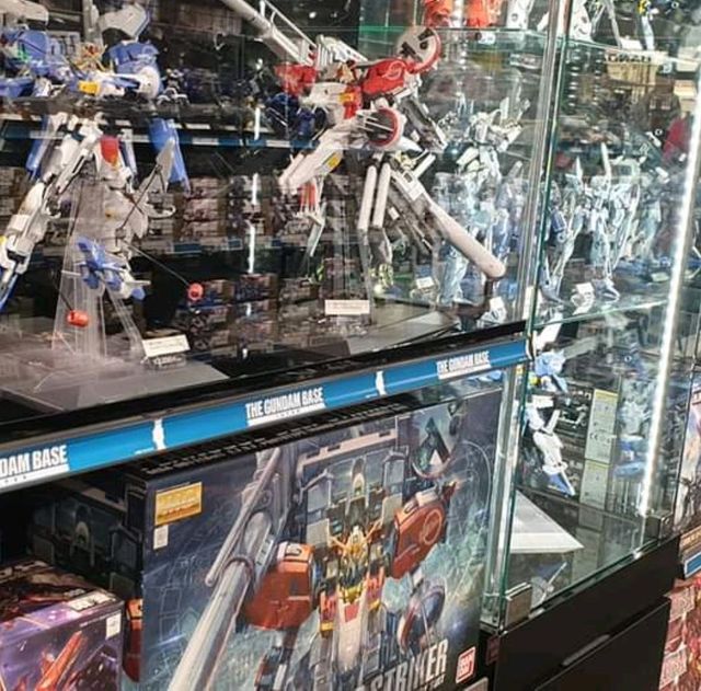 The Gundam Life-size Base In Tokyo