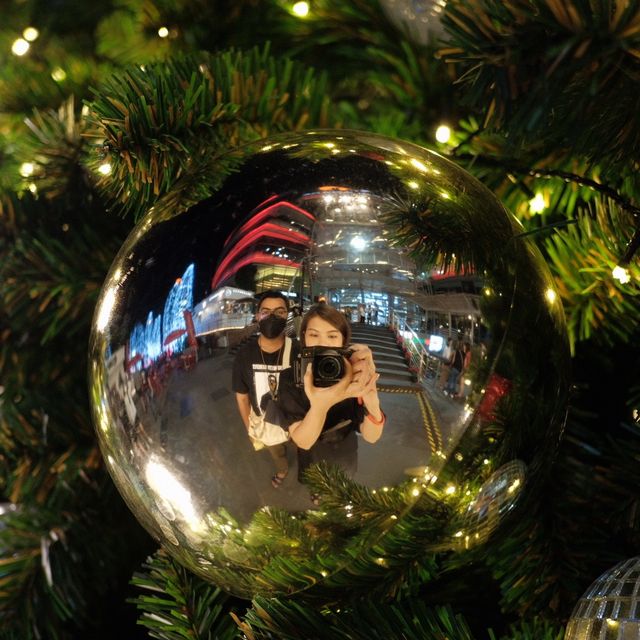 🥳จุดถ่ายรูปช่วงปีใหม่ ย่านพระราม 9 - รัชดา🎄