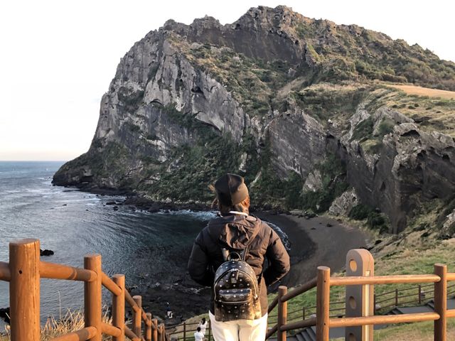 濟州十大美景之最⛰️城山日出峰