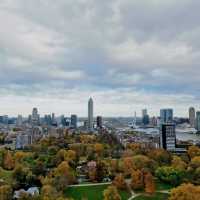 Euromast view in Rotterdam