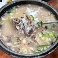 The Best Lunch with Amazing Pork Soup